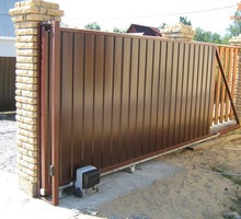 Ворота откатные для дома и дачи - Заборы, ворота в Севастополе