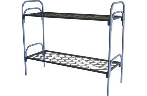Железные кровати двухъярусные эконом класса - Мягкая мебель в Судаке