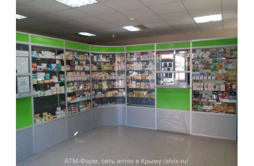 Аптечные витрины от производителя в Крыму. - Продажа в Севастополе