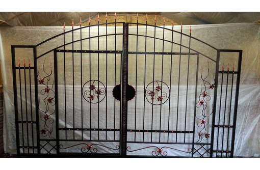 Ворота, металлические, кованые, из профнастила Севастополь, Северная сторона - Заборы, ворота в Севастополе