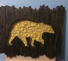 Картина-панно "Медведь" - Рукоделие в Симферополе