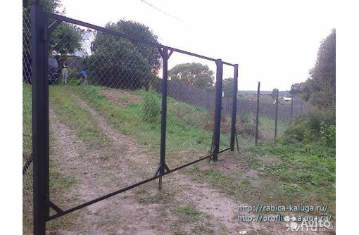 Ворота из сетки рабицы с доставкой - Заборы, ворота в Армянске