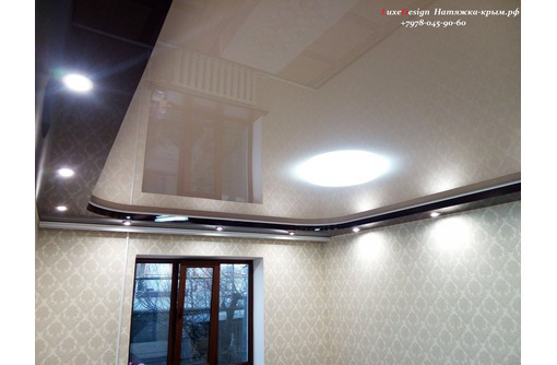 Многоуровневые натяжные потолки  LuxeDesign - Натяжные потолки в Алуште