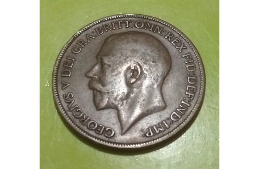 1921 год 1 пенни - Антиквариат, коллекции в Симферополе