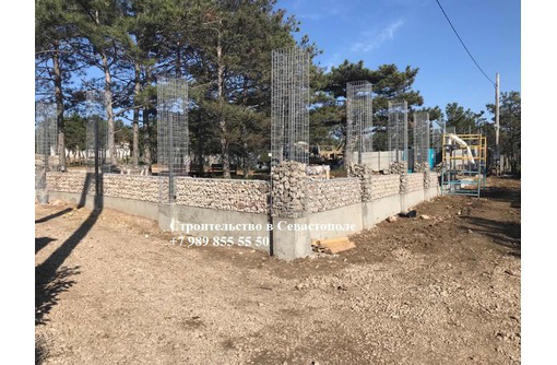 Строительство заборов из габионов в Севастополе - Заборы, ворота в Севастополе