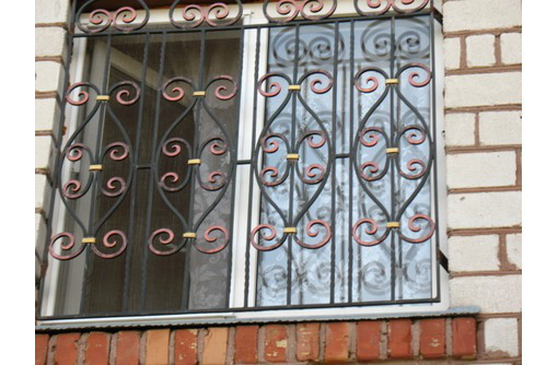 Решетки на окна, калитки, ворота, заборы, двери, навесы, перила, ковка - Металлические конструкции в Симферополе