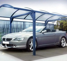 Изготовим и установим навес из поликарбоната для Вашего автомобиля, ворота, - Металлические конструкции в Феодосии