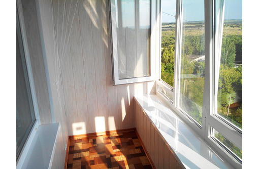 Балконы под ключ: внутренняя отделка, обшивка, утепление - Балконы и лоджии в Керчи