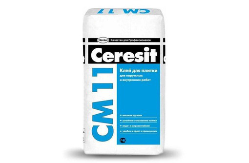 Клей Ceresit CM-11, доставка - Отделочные материалы в Севастополе