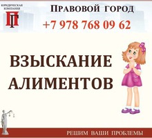 Взыскание алиментов - Юридические услуги в Севастополе