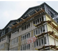 Мансардные этажи, надстройка зданий, пристрои (металлокаркас), крыши - Строительные работы в Крыму