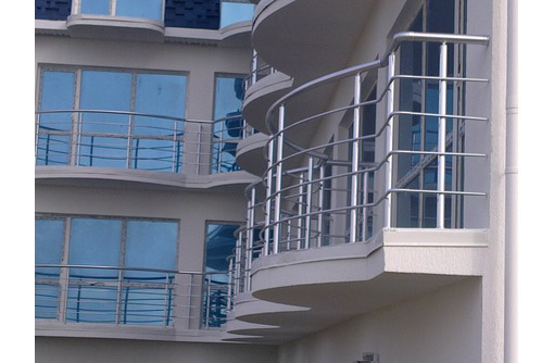 Ограждения алюминиевые полукруглые - Лестницы в Симферополе