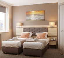 Кровати бокс Спринг для гостиниц и отелей - Мебель для спальни в Севастополе
