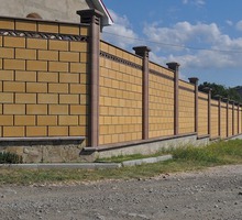 Забор из французского камня - Заборы, ворота в Севастополе