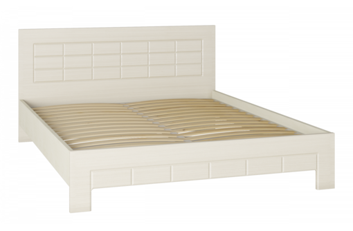 Кровать Изабель ИЗ-323K (2000x1600) береза снежная. Распродажа. Скидка 23% - Мебель для спальни в Севастополе