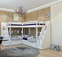 Двухъярусная кровать (детская) - Мебель для спальни в Крыму