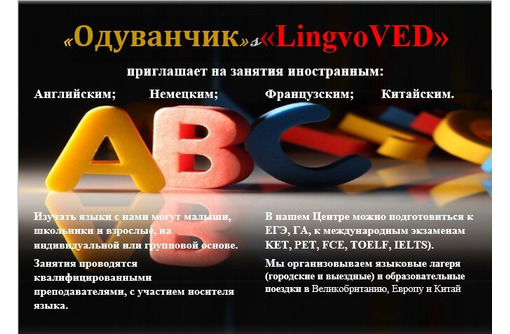 лингвистический центр "LingvoVED" - Репетиторство в Симферополе