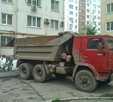 Вывоз строительного мусора, грунта, хлама. Газель, Зил, Камаз <24/7> - Вывоз мусора в Севастополе