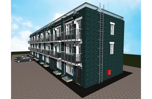 Проект таунхауса - 8 блокированных трехэтажных дома - Услуги по недвижимости в Севастополе