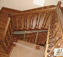 Лестница ручной работы. Столярные изделия. Деревянные лестницы на заказ. Бесплатная доставка по РК - Лестницы в Крыму