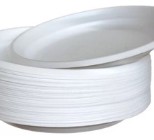 Одноразовая пластиковая тарелка 205 мм - Посуда в Симферополе