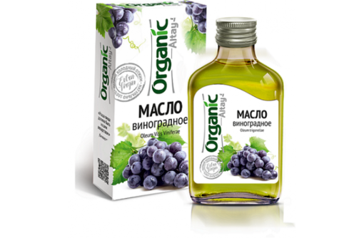 Масло виноградное Organic, 100 мл - Товары для здоровья и красоты в Севастополе