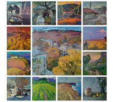 Коллекция 17 выставочных картин Заслуженного художника Крыма Андреева А.А - Предметы интерьера в Севастополе