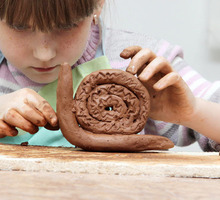 Заниятие по лепке из глины и гончарному искусству - Детские развивающие центры в Севастополе