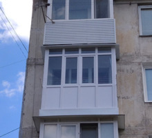 Витражное остекление балконов и лоджий из металлопластика и алюминия - Балконы и лоджии в Севастополе