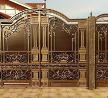 Изготовление кованых ворот - Металлические конструкции в Крыму