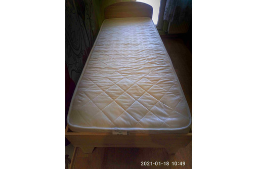 Кровать с матрасом Стандарт 0.8 х 2 м новая - Мебель для спальни в Севастополе
