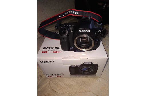 Canon eos 80 d   фотоаппарат - Цифровые  фотоаппараты в Севастополе