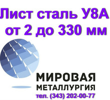 Продам лист У8А, сталь У8, полоса У8А - Металлы, металлопрокат в Севастополе