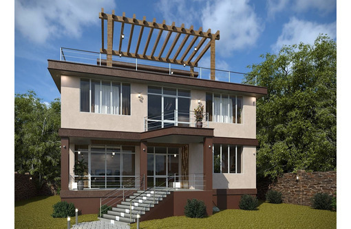 Проектирование частных домов, дизайн жилых и коммерческих помещений, визуализация - Проектные работы, геодезия в Симферополе