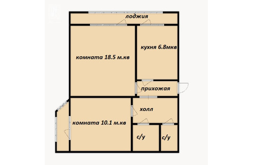 Продается двухкомнатная квартира по ул. А.Юмашева, дом  18. - Квартиры в Севастополе