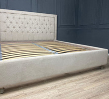 Кровать с каретной стяжкой от производителя - Мебель для спальни в Крыму