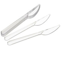 Нож одноразовый прозрачный - Посуда в Симферополе