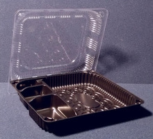 Упаковка для суши SL-29PR черная Инлайн - Посуда в Симферополе