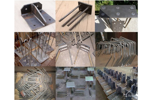 Металлические каркасы для зданий , нестандартные металлоконструкции, закладные, крепления для кранов - Строительные работы в Симферополе
