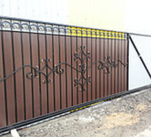 Ворота откатные ФОРОС - Заборы, ворота в Крыму