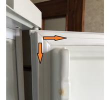 Уплотнительная резина на холодильник - Ремонт техники в Симферополе
