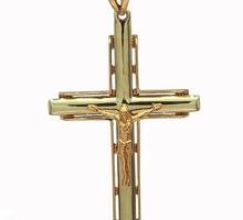 Крест золотой с распятьем - Ювелирные изделия в Севастополе