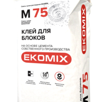 Клей для газоблока экомикс - Цемент и сухие смеси в Симферополе