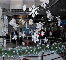 Снежинки из пенопласта. Новогодний декор - Свадьбы, торжества в Крыму