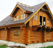 Дом деревянный под ключ - Строительные работы в Крыму