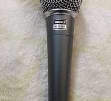 Вокальный микрофон Shure Beta 58A - Студийное и концертное оборудование в Ялте