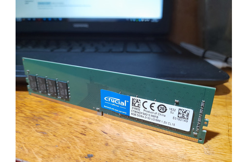 Продам озу Crucial CT8G4DFS8213 DDR4 - 8Gb 2133Mhz - Комплектующие и запчасти в Севастополе