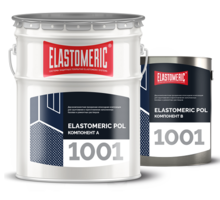 Двухкомпонентная прозрачная эпоксидная грунтовка Elastomeric POL - 1001 - Отделочные материалы в Симферополе