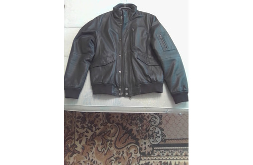 Кожаная куртка GEOX Абсолютный оригинал - Мужская одежда в Евпатории