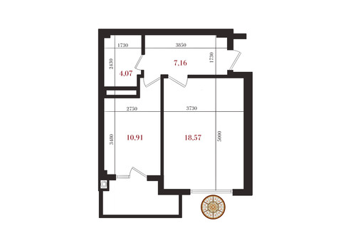 Продам 1-к квартиру 51.1м² 1/6 этаж - Квартиры в Феодосии